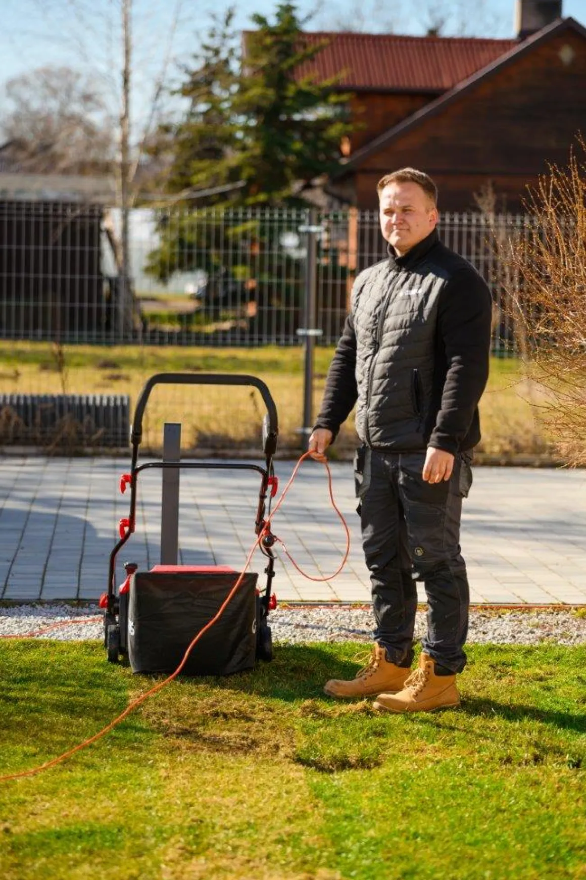 CEDRUS WE40 WERTYKULATOR DO TRAWY AREATOR 2w1 AERATOR + 2 WAŁKI 2000W / 40cm CEDWE40 - EWIMAX - OFICJALNY DYSTRYBUTOR - AUTORYZOWANY DEALER CEDRUS
