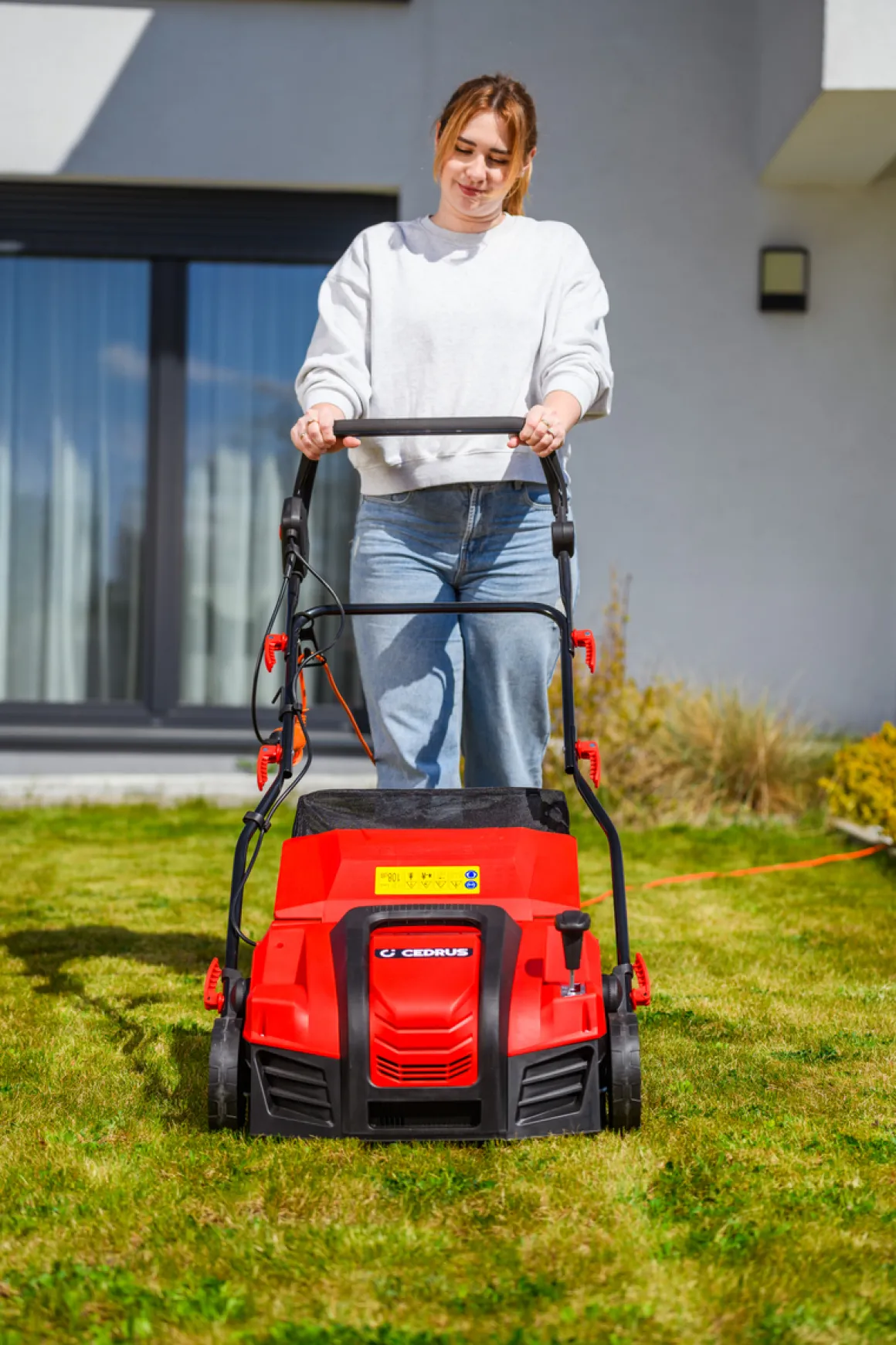 CEDRUS WE40 WERTYKULATOR DO TRAWY AREATOR 2w1 AERATOR + 2 WAŁKI 2000W / 40cm CEDWE40 - EWIMAX - OFICJALNY DYSTRYBUTOR - AUTORYZOWANY DEALER CEDRUS