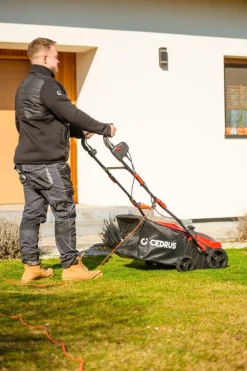 CEDRUS WE40 WERTYKULATOR DO TRAWY AREATOR 2w1 AERATOR + 2 WAŁKI 2000W / 40cm CEDWE40 - EWIMAX - OFICJALNY DYSTRYBUTOR - AUTORYZOWANY DEALER CEDRUS