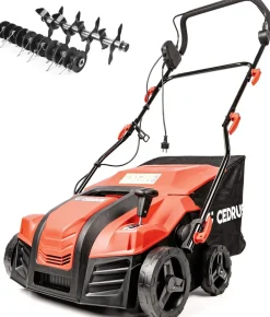 CEDRUS WE40 WERTYKULATOR DO TRAWY AREATOR 2w1 AERATOR + 2 WAŁKI 2000W / 40cm CEDWE40 - EWIMAX - OFICJALNY DYSTRYBUTOR - AUTORYZOWANY DEALER CEDRUS