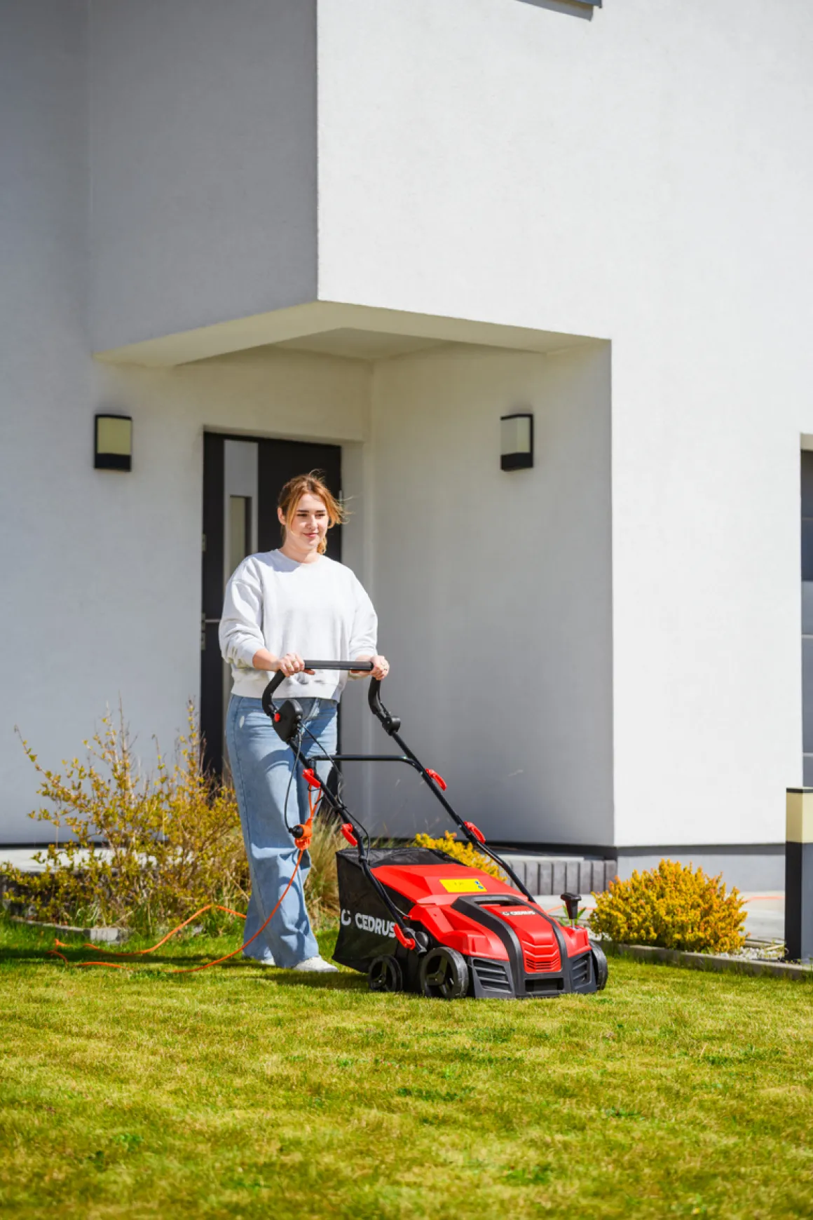 CEDRUS WE40 WERTYKULATOR DO TRAWY AREATOR 2w1 AERATOR + 2 WAŁKI 2000W / 40cm CEDWE40 - EWIMAX - OFICJALNY DYSTRYBUTOR - AUTORYZOWANY DEALER CEDRUS