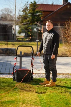CEDRUS WE38 WERTYKULATOR DO TRAWY AREATOR 2w1 AERATOR + 2 WAŁKI 1800W / 38cm CEDWE38 - EWIMAX - OFICJALNY DYSTRYBUTOR - AUTORYZOWANY DEALER CEDRUS