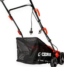 CEDRUS WE38 WERTYKULATOR DO TRAWY AREATOR 2w1 AERATOR + 2 WAŁKI 1800W / 38cm CEDWE38 - EWIMAX - OFICJALNY DYSTRYBUTOR - AUTORYZOWANY DEALER CEDRUS