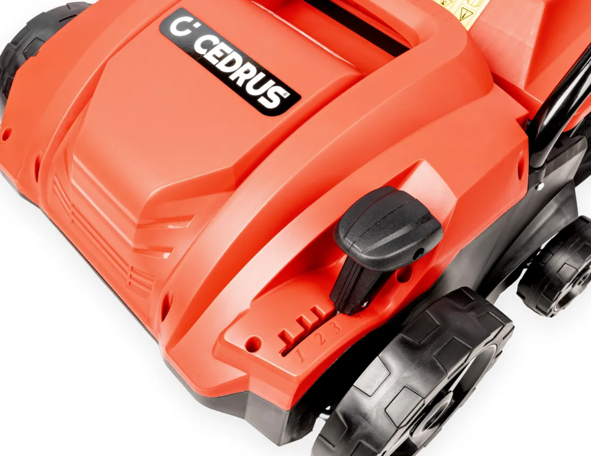 CEDRUS WE32 WERTYKULATOR DO TRAWY AREATOR 2w1 AERATOR + 2 WAŁKI 1500W / 32cm CEDWE32 - EWIMAX - OFICJALNY DYSTRYBUTOR - AUTORYZOWANY DEALER CEDRUS
