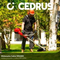 CEDRUS WK430X KOSA SPALINOWA DO TRAWY PODKASZARKA WYKASZARKA 1.8 KM EWIMAX - OFICJALNY DYSTRYBUTOR - AUTORYZOWANY DEALER CEDRUS