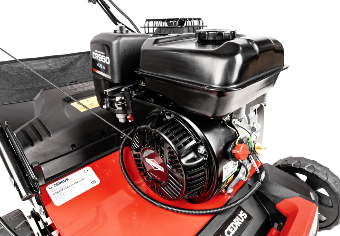 CEDRUS WR01-B WERTYKULATOR SPALINOWY DO TRAWY AREATOR 2w1 6 KM B&S Briggs & Stratton CR950 - EWIMAX - OFICJALNY DYSTRYBUTOR - AUTORYZOWANY DEALER CEDRUS