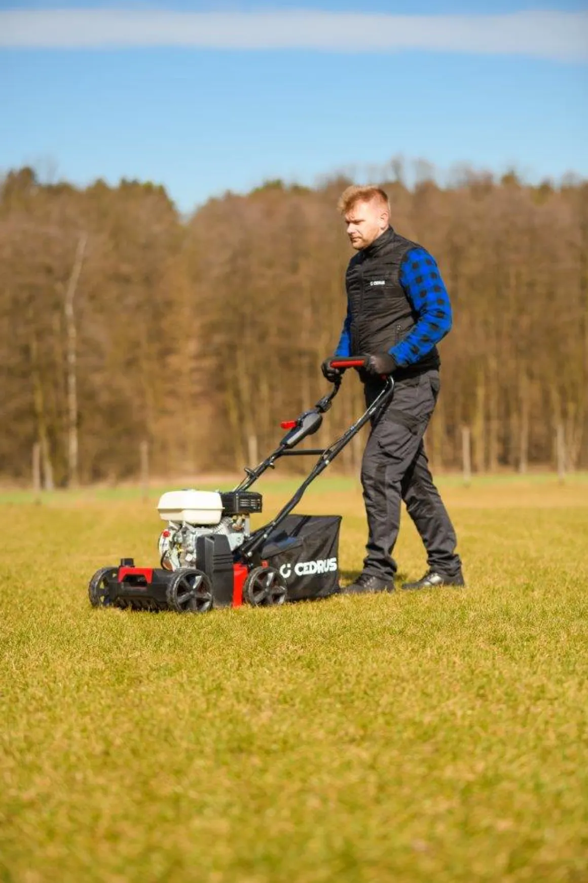 CEDRUS WR01-H WERTYKULATOR SPALINOWY DO TRAWY AREATOR 2w1 6 KM HONDA GP200 - EWIMAX - OFICJALNY DYSTRYBUTOR - AUTORYZOWANY DEALER CEDRUS