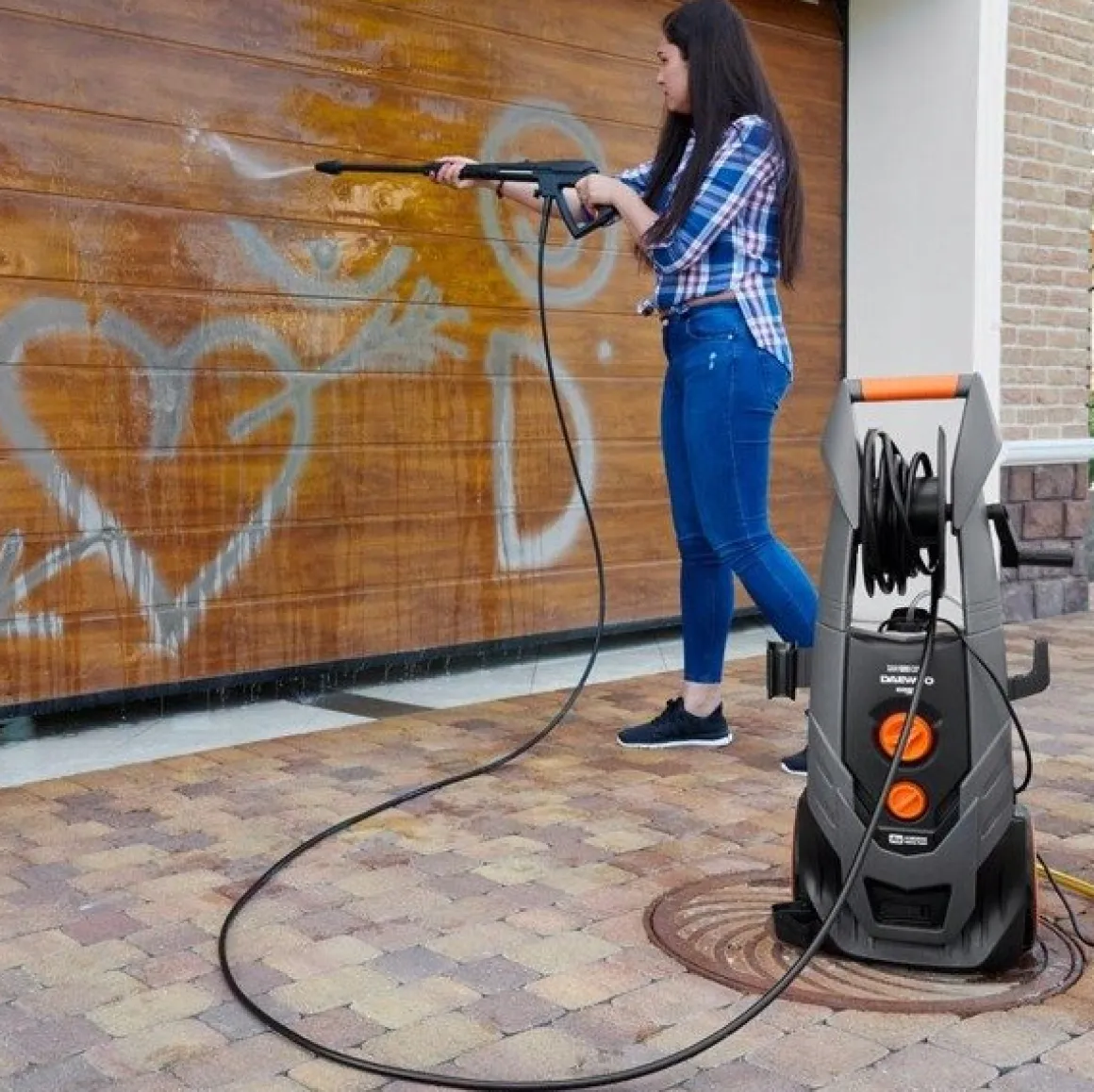 DAEWOO DAW 600 MYJKA WYSOKOCIŚNIENIOWA ALUPOMPA 2200W 170BAR - OFICJALNY DYSTRYBUTOR - AUTORYZOWANY DEALER DAEWOO
