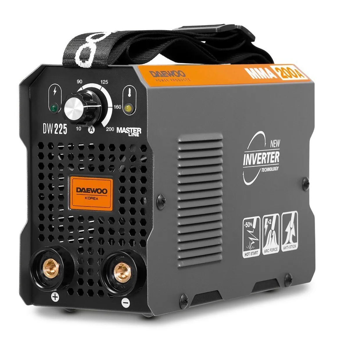 DAEWOO DW 225 SPAWARKA INWERTOROWA MMA 200A - OFICJALNY DYSTRYBUTOR - AUTORYZOWANY DEALER DAEWOO