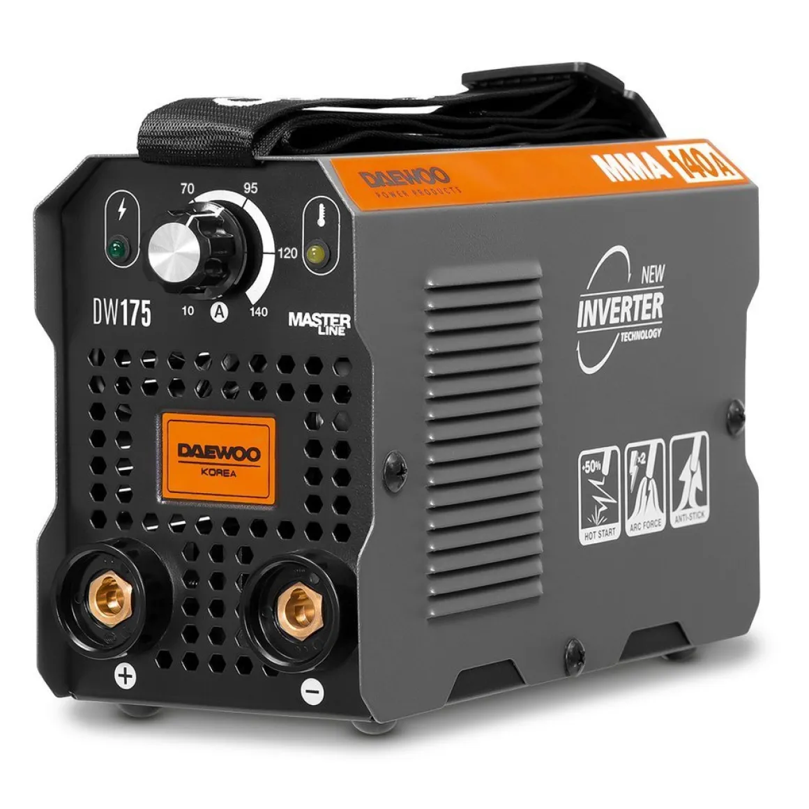 DAEWOO DW 175 SPAWARKA INWERTOROWA MMA 140A - OFICJALNY DYSTRYBUTOR - AUTORYZOWANY DEALER DAEWOO