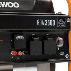 DAEWOO GDA 3500 AGREGAT GENERATOR PRĄDOTWÓRCZY 2x16A AVR MOC 3,2kW - OFICJALNY DYSTRYBUTOR - AUTORYZOWANY DEALER DAEWOO