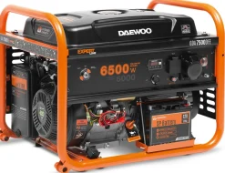 DAEWOO GDA 7500 DFE AGREGAT GENERATOR PRĄDOTWÓRCZY LPG / BENZYNA 1x16A, 1x32A MOC 6,5kW  - OFICJALNY DYSTRYBUTOR - AUTORYZOWANY DEALER DAEWOO