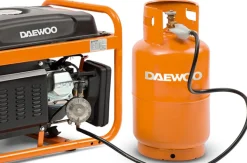 DAEWOO GDA 3500 DFE AGREGAT GENERATOR PRĄDOTWÓRCZY LPG / BENZYNA 2x16A, MOC 3,5kW  - OFICJALNY DYSTRYBUTOR - AUTORYZOWANY DEALER DAEWOO