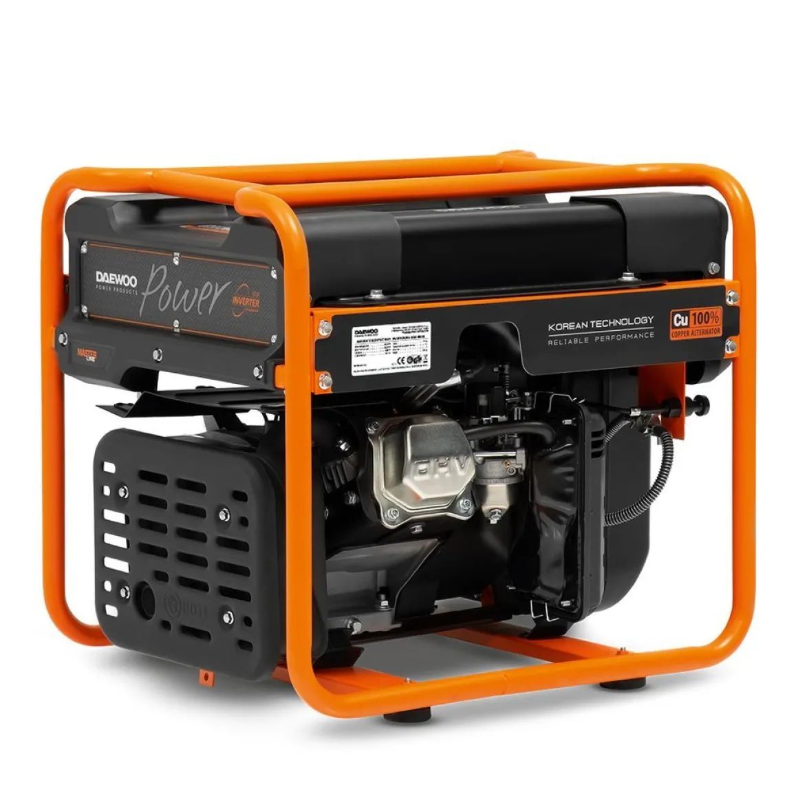DAEWOO GDA 4600i AGREGAT INWERTOROWY GENERATOR PRĄDOTWÓRCZY 2x16A 3,5kW - OFICJALNY DYSTRYBUTOR - AUTORYZOWANY DEALER DAEWOO