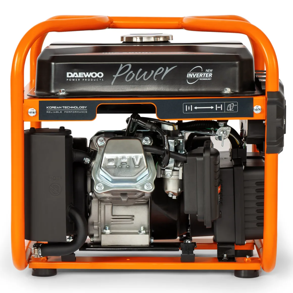 DAEWOO GDA 2500i AGREGAT INWERTOROWY GENERATOR PRĄDOTWÓRCZY 2x16A MOC 2 kW - OFICJALNY DYSTRYBUTOR - AUTORYZOWANY DEALER DAEWOO