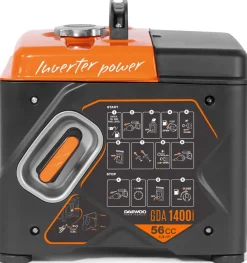 DAEWOO GDA 1400i AGREGAT INWERTOROWY GENERATOR PRĄDOTWÓRCZY 230V 1,2kW - OFICJALNY DYSTRYBUTOR - AUTORYZOWANY DEALER DAEWOO