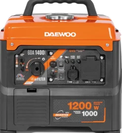 DAEWOO GDA 1400i AGREGAT INWERTOROWY GENERATOR PRĄDOTWÓRCZY 230V 1,2kW - OFICJALNY DYSTRYBUTOR - AUTORYZOWANY DEALER DAEWOO