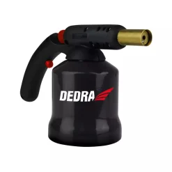 DEDRA 31A020 Lampa lutownicza gazowa palnik gazowy piezo 2,8 kW 1200°C metalowa