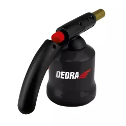DEDRA 31A020 Lampa lutownicza gazowa palnik gazowy piezo 2,8 kW 1200°C metalowa