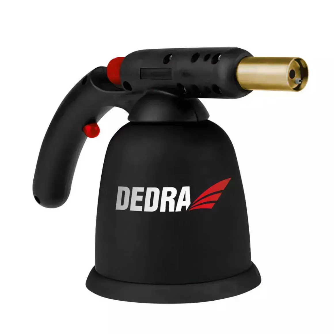 DEDRA 31A010 Lampa lutownicza gazowa piezo, palnik/lutownica gazowa 2,8kW 1200°C 190g