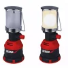 DEDRA 31A005 Lampa turystyczna gazowa z zapłonem PIEZO 80W, latarnia kempingowa biwakowa