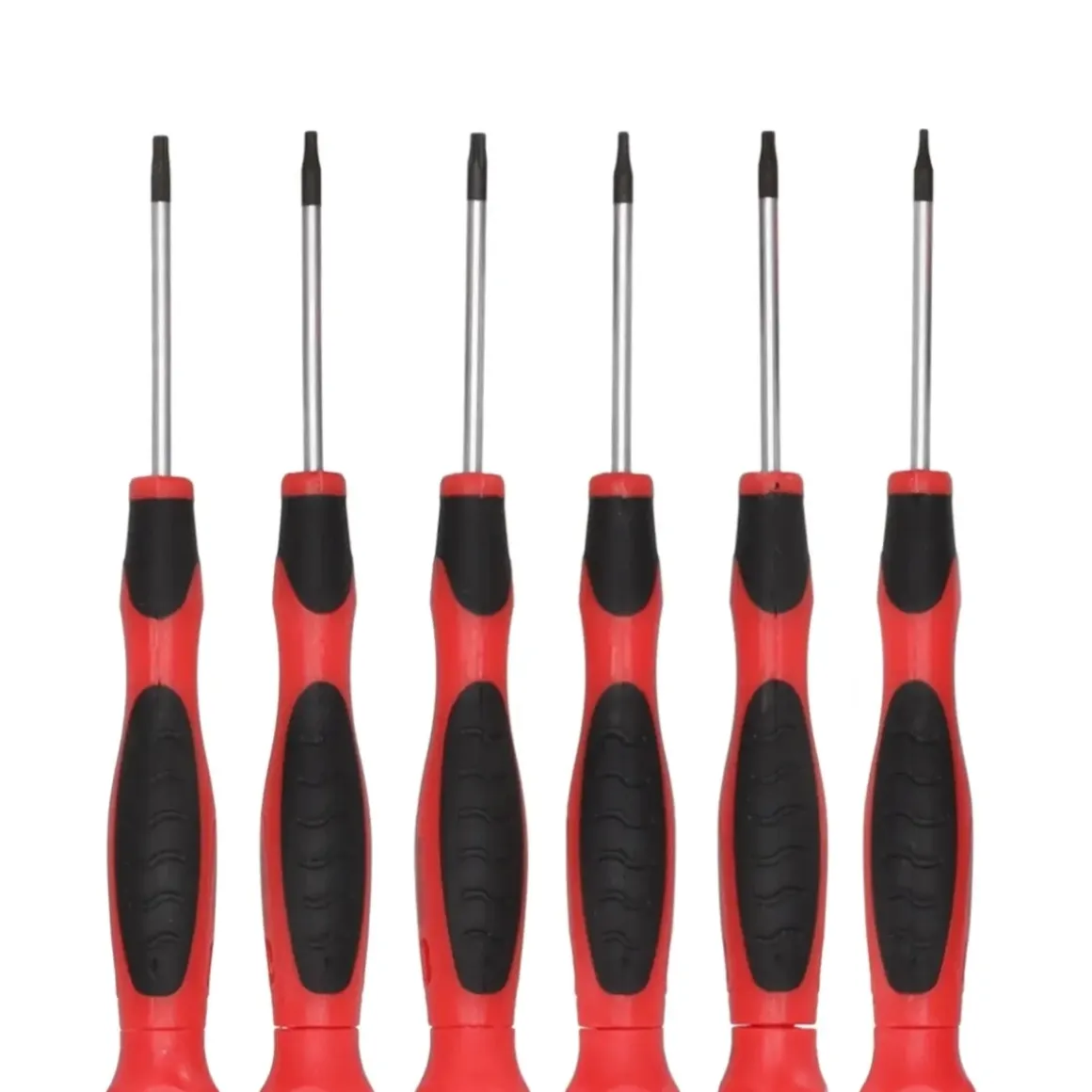 DEDRA 06A081 Zestaw wkrętaków precyzyjnych Torx T5-T10 6 szt. CrV, śrubokręty magnetyczne