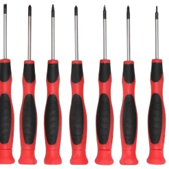 DEDRA 06A080 Zestaw wkrętaków precyzyjnych 7 szt. CrV SL/PH magnetyczne śrubokręty