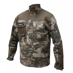 DEDRA BH43BL-L Bluza ochronna moro robocza z kamuflażem, bawełna elastan 240g/m², L