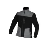 DEDRA BH6PA1-XL Bluza polarowa robocza z wstawkami Oxford 280 g/m² XL czarno-szara