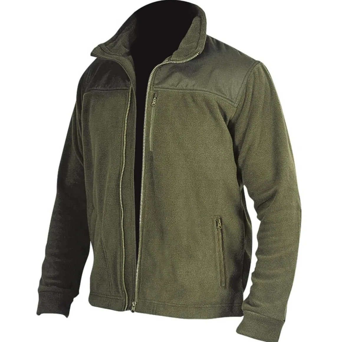 Dedra BH6PA-XL Bluza polarowa robocza z wstawkami 280 g/m2 XL zielona polar ocieplany