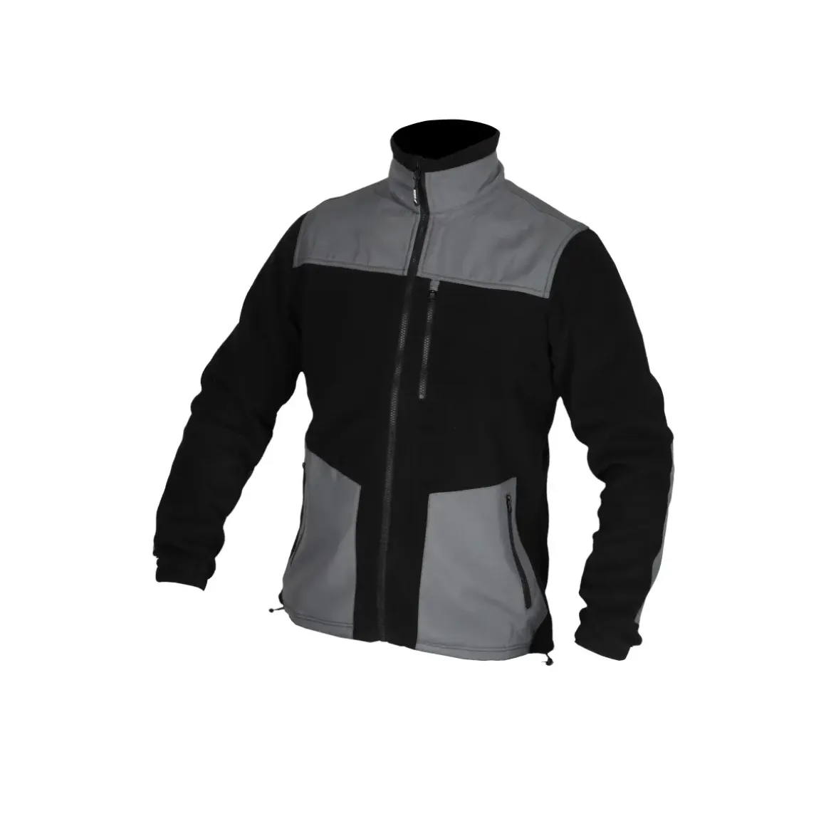 DEDRA BH6PA1-XXL Bluza polarowa robocza 280 g/m² czarno-szara, polar BHP Oxford