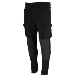 DEDRA BH21SA-XL Spodnie dresowe robocze czarne XL 300 g/m² Oxford, joggery męskie