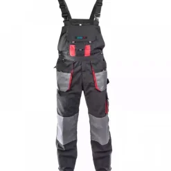 DEDRA BH2SO-LD LD/54 Spodnie ochronne ogrodniczki robocze BHP 265 g/m2 na nakolanniki