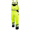 DEDRA BH81SO1-XL Spodnie ochronne ogrodniczki odblaskowe robocze BHP żółte XL