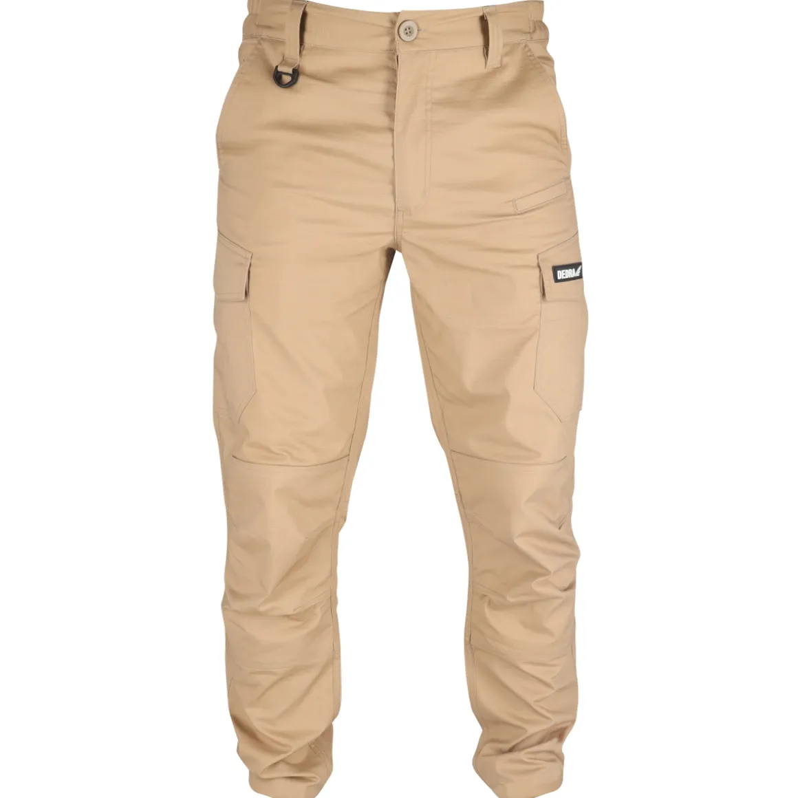 DEDRA BH32SP-LD spodnie bojówki cargo robocze slimfit Ripstop Spandex LD/54 220g/m2 beżowe