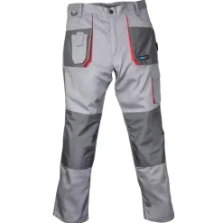 DEDRA BH3SP-LD Spodnie ochronne robocze męskie LD/54 szare 190g Comfort Line