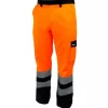 DEDRA BH81SP2-LD Spodnie ochronne odblaskowe robocze BHP hi-vis pomarańczowe LD/54