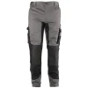 DEDRA BH54SP-XXL spodnie robocze BHP monterskie ochronne z elastanem XXL/58 szare 240g/m2
