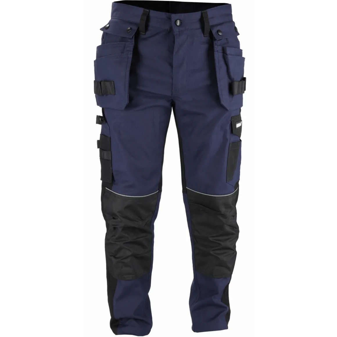 DEDRA BH47SP-XXL Spodnie robocze BHP SlimFit męskie XXL/58 270g/m² multikieszenie