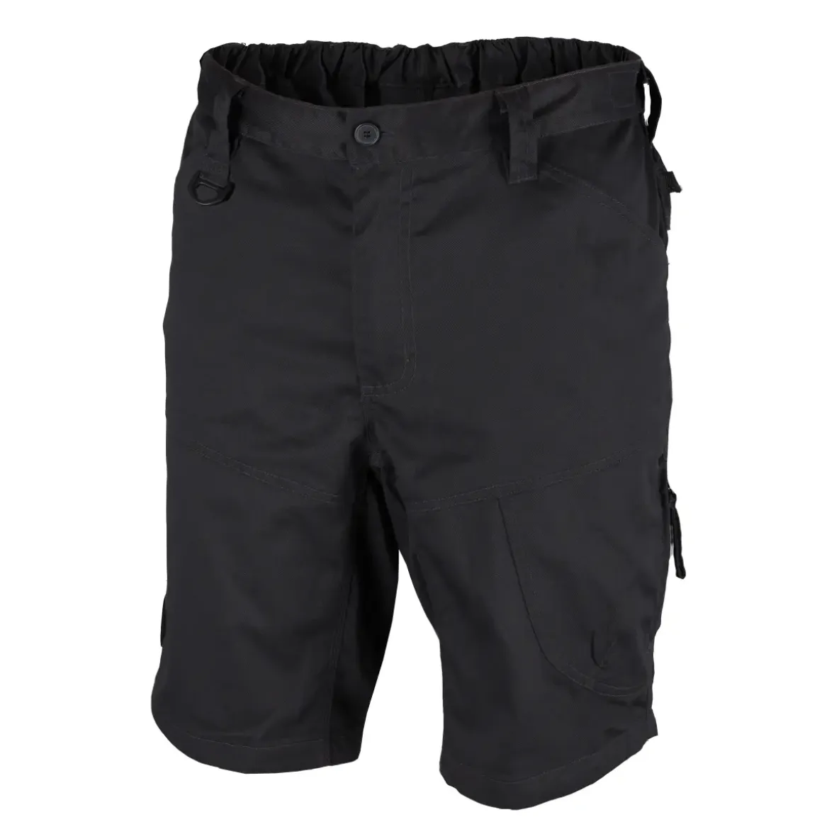 DEDRA BH33ST-XL Szorty robocze z elastanem XL 220g/m² szare, krótkie spodnie BHP
