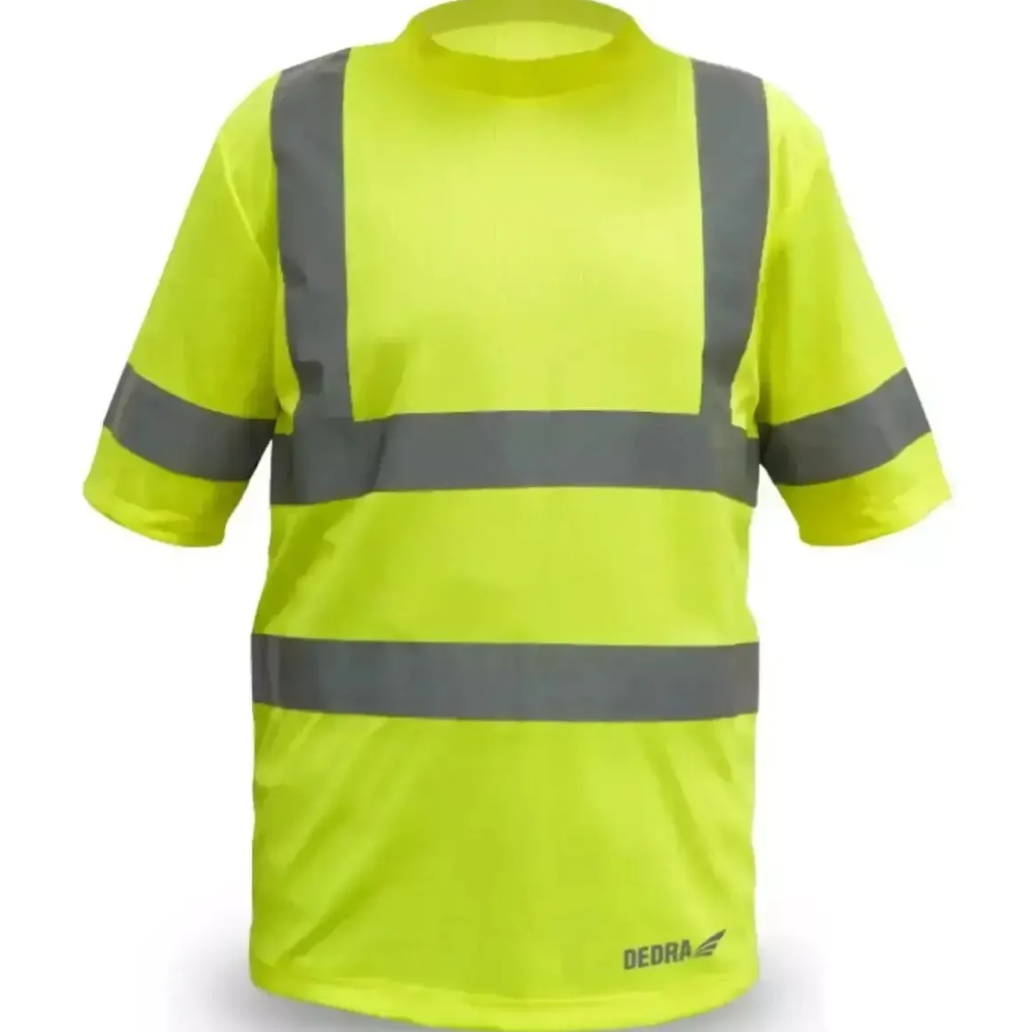 DEDRA BH81T1-S Koszulka męska T-shirt odblaskowa żółta ostrzegawcza robocza S