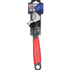 DEDRA 12B225 Klucz nastawny francuski 250 mm 0-28 mm, HCS, gumowany uchwyt