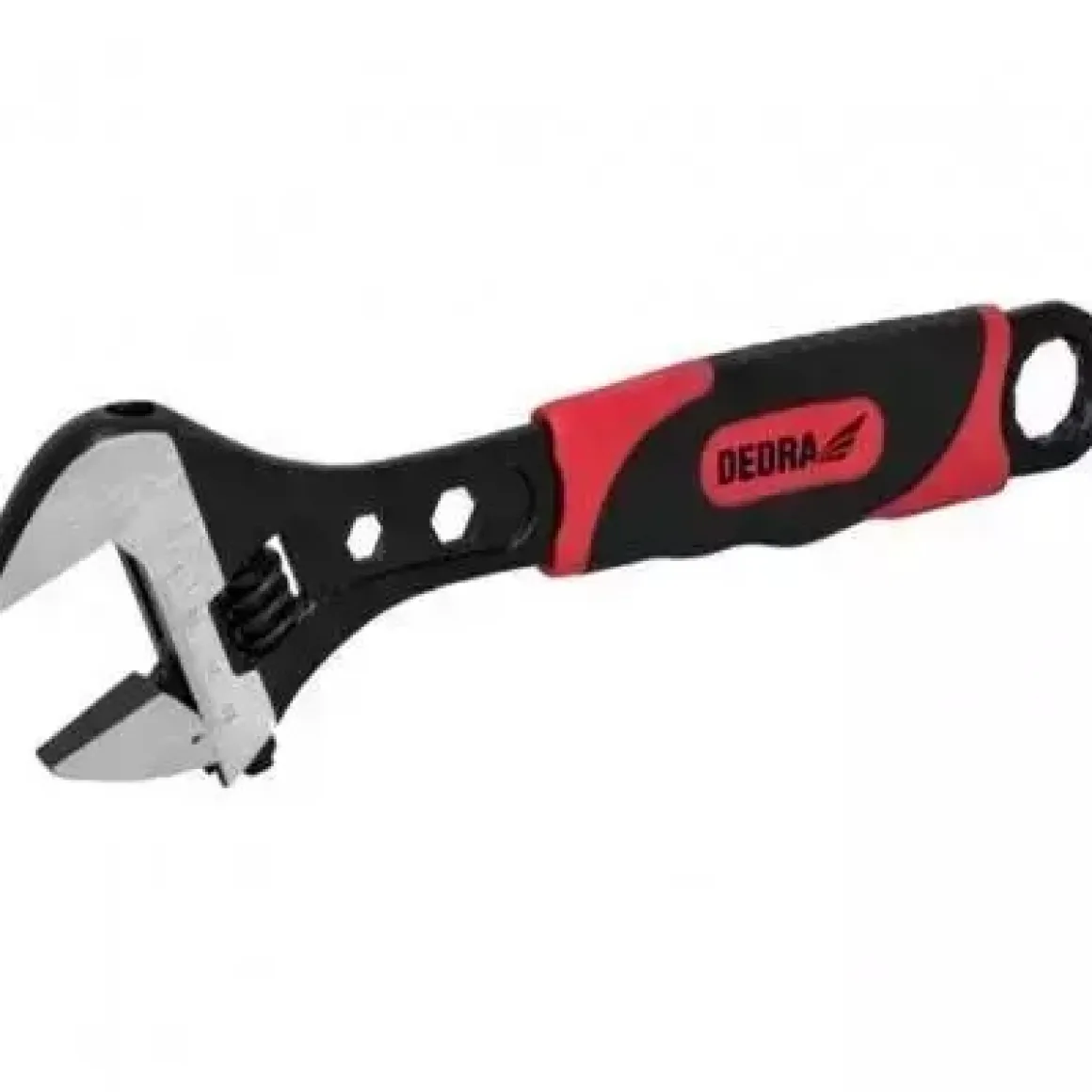 Dedra 12B125 Klucz nastawny francuski szwedzki 250mm 0-28mm CrV gumowany uchwyt