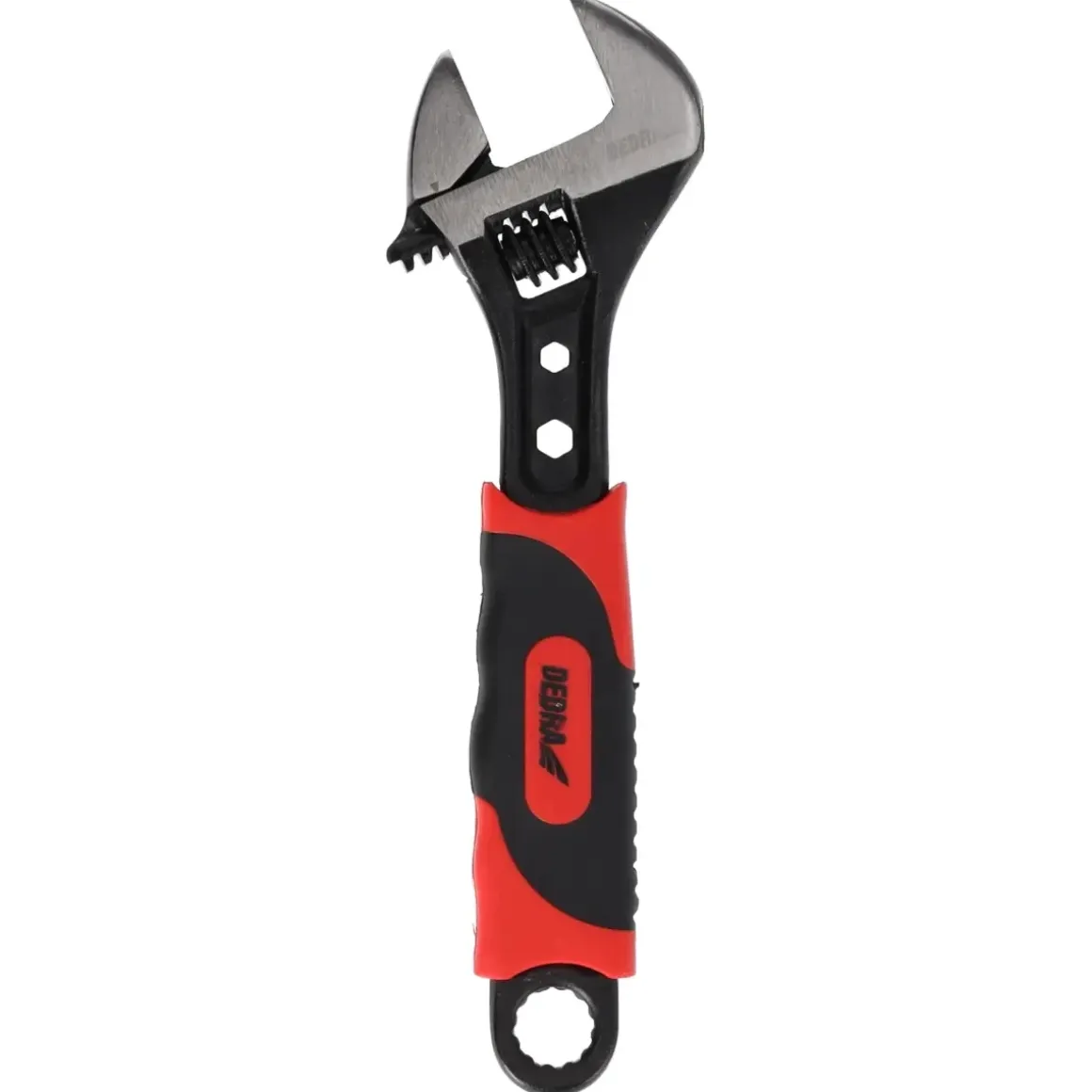 DEDRA 12B120 Klucz nastawny regulowany francuski 200mm 0-24mm CrV gumowany
