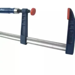 DEDRA 1283 Ścisk stolarski F 300x120 mm śrubowy zacisk DIN5117 TUV