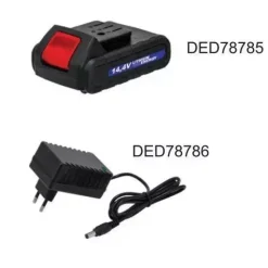 DEDRA DED78786 Ładowarka 1h 14,4V Li-Ion do DED7878 zasilacz akumulatora karton