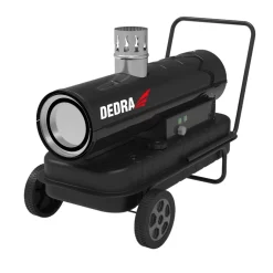 DEDRA DED9955BTK Nagrzewnica olejowa 30kW z odprowadzeniem spalin, termostat, piec olejowy