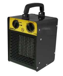 DEDRA DED9931C1 Nagrzewnica elektryczna PTC 3kW farelka grzejnik ceramiczny czarna kwadratowa