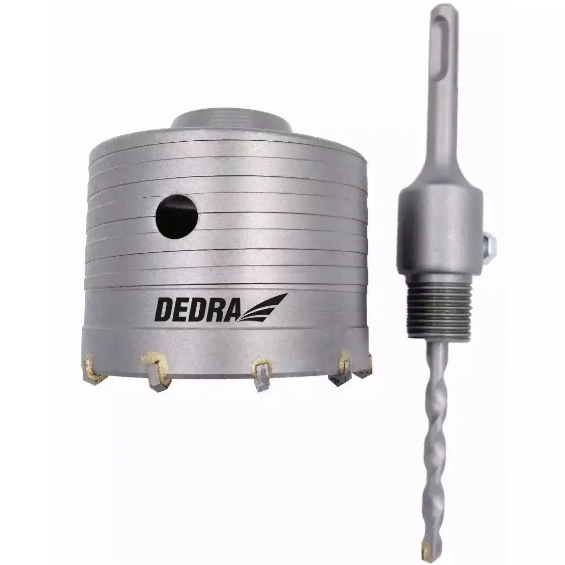 DEDRA DED1508-D Wiertło koronkowe 120mm HM SDS+ otwornica TCT do betonu cegły kamienia