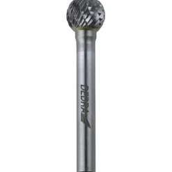 DEDRA DED7948 frez trzpieniowy kulisty D12x10mm trzpień 6mm, frez kulowy węglik spiekany
